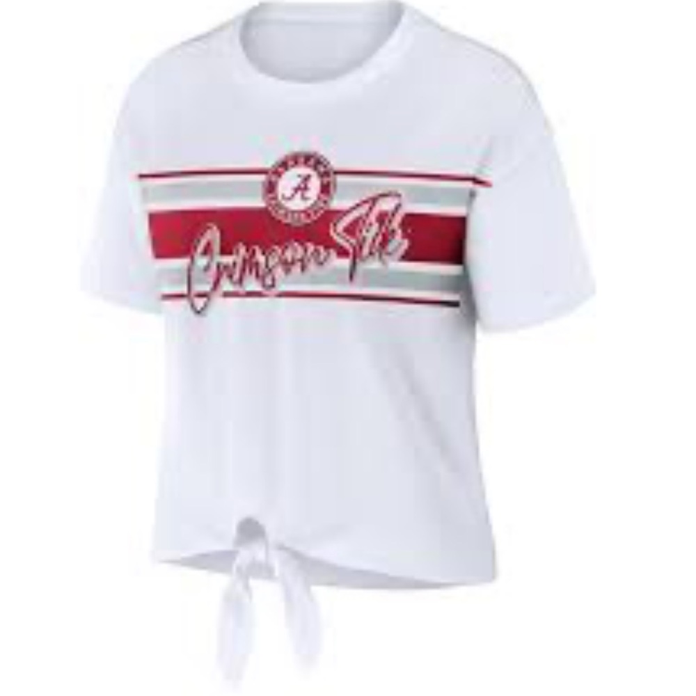 NWT Alabama Crimson Tide WEAR by Erin Andrews Women's Crop Top size Small